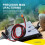 Conector Solar XT60I- Adaptador F 12AWG Cabo Cone 7