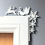 Metal Christmas Wall Decoration Interesting Home H 8