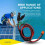 Conector Solar XT60I- Adaptador F 12AWG Cabo Cone 10