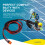 Conector Solar XT60I- Adaptador F 12AWG Cabo Cone 6