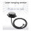 XKC-KL800 2024Novo sensor de distância a laser de 8 m, DC5-24 V 10