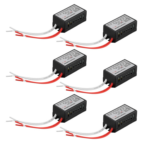 6 stücke Elektronische Transformator 220V zu 12V Adapter für 2