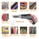 Coupe-mousse électrique, couteau chaud, kit d'outils de coupe, 7