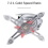 Anti-Explosion Line Sub-Water Drop Reel 7.2:1 High 7