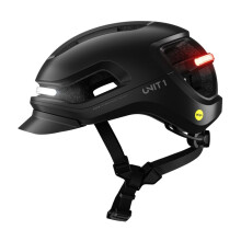 Unit 1 - AURAMIPSMBLACKBIRDV1 - MIPS Fahrradhelm mit Smart-Funktionen - schwarz - Gr. M - inkl. Remote