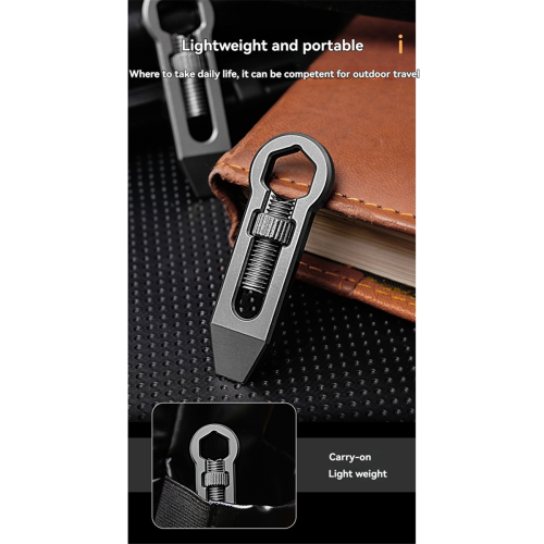 Εξάγωνο κλειδί από κράμα τιτανίου Mini EDC Pry Bar Bot 2