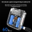 Beard Shaver,Rechargeable Electric Shaver Double R 10