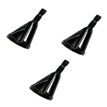 3 peças de cabo hexagonal com comprimento de 18 mm, exceto para Bu