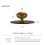 Ice Flower Antique Brass Solid with Vintage Treatm 7