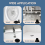 Êmbolo de ar de alta pressão da Sleek Home - Drain Cl 6
