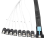0.5M PCI-E Slimline SAS SFF-8654 8I σε 8X SATA Ser 5
