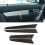 Auto Carbon Fiber Innen Tür Panel Abdeckung Trim für 3