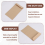 100 sacs de graines Kraft bruns pour la reproduction 6