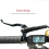 Elektrische fietsdisplay KT-LCD11 5-pins met SM Pl 4