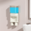 Dispenser automatico di collutorio per bagno, regolabile 1