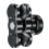 6CM Anti-Theft Aluminum Alloy Double Socket Arm Co 6