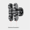 6CM Anti-Theft Aluminum Alloy Double Socket Arm Co 10