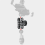 6CM Anti-Theft Aluminum Alloy Double Socket Arm Co 9