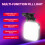 2500-9000K Color Temperature Fill Light CRI95+ Dir 10