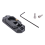 Winch Control Mount Plate Metal Hook Recovery Tool 4