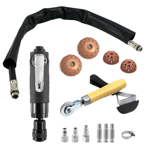 Tire Repair Set - Low Speed Air Buffer, Patch Roll 2