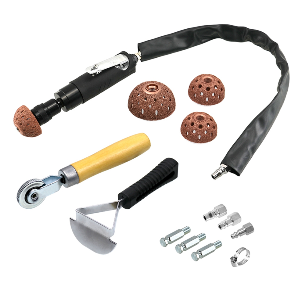 Tire Repair Set - Low Speed Air Buffer, Patch Roll 4851656385180