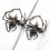 Halloween servetringhouder set van 6, Spider Buckle 3