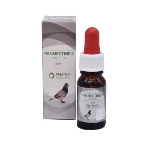 Pantex Panmectin 5 - 10ml Antiparasitic Drops Pigeons Birds