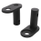 2PCS Bicycle Trailer Hitch Bike Coupler with Quick 3