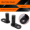2PCS Bicycle Trailer Hitch Bike Coupler with Quick 9