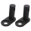2PCS Bicycle Trailer Hitch Bike Coupler with Quick 4