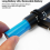 USB oplaadbare fietsstuurverlenger, 7,8 I 4