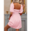 Women'S Puff Short Sleeve Boho Dress Square Neck S 6