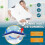 Memory Pillow - Ergonomic Orthopedic Cooling - White 4