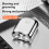 Electroplating Electric Shaver Washable Rechargeab 4