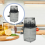 2L ijscrusher-scheerapparaat, draagbare handcrankmachine 6