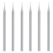 Conjunto de 6 brocas esféricas, haste de 3/32 pol., brocas esféricas J