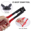 2Pcs CV Boot Clamp Pliers Set with 20Pcs Crimp Ban 8