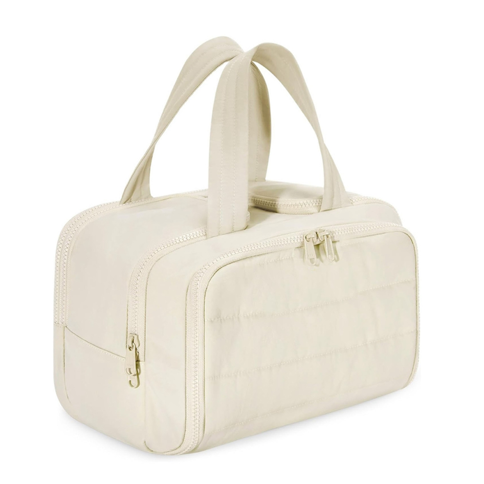 Semoic Travel Cosmetic Bag Large Capacity Wideopen Portab