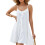 Dames badpak cover-up strandjurk spaghetti 4