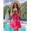 Frauen Badeanzug Cover Up Strand Kleid Spaghetti 6