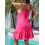 Frauen Badeanzug Cover Up Strand Kleid Spaghetti 8