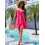Frauen Badeanzug Cover Up Strand Kleid Spaghetti 7