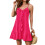 Frauen Badeanzug Cover Up Strand Kleid Spaghetti 3