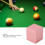 Custodia per gesso da biliardo in oro rosa Cap:1 3x3x3.5 cm 5