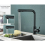 Black Pull Out Kitchen Sink Faucet Flexible 2 Mode 6
