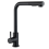 Black Pull Out Kitchen Sink Faucet Flexible 2 Mode 1