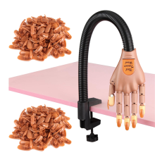 Acrylnägel, flexibel, Übungshand, Nageltraining