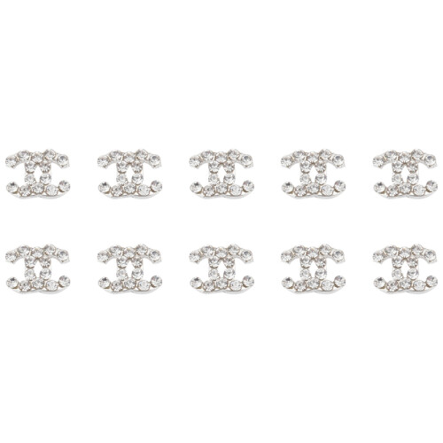 3D-Legierung Strass Nagel DIY Dekoration