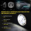 Farol LED redondo Angel Eye de 7 polegadas e 500 W, 30.000 LM 3